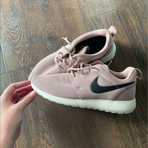 Nike Pink and Black Athletic Shoes